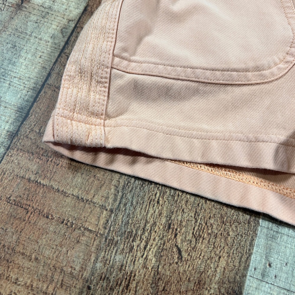 Athleta Farallon Short Peach Apricot Organic Cotton Utility Shorts XS - Picture 3 of 6